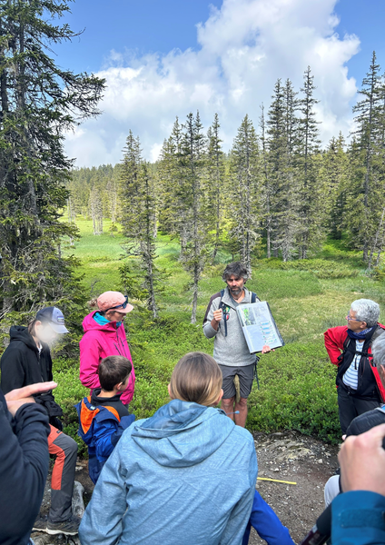 Visite guidée du sentier des Arpelières - animaux des tourbières_Les Saisies
