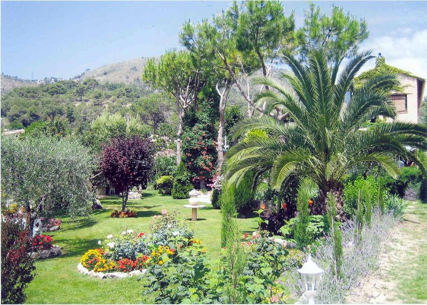 Gîte Le Jardin des Cinq Sens-Le jardin-Tourrette-Levens-Gîtes de France des Alpes-Maritimes
