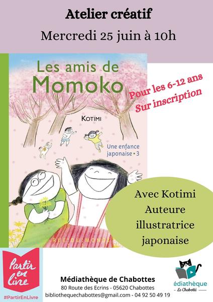 Atelier créatif avec une auteure illustratrice_Chabottes - © Médiathèque Le Chabotté Atelier créatif avec une auteure illustratrice_Chabottes - © Médiathèque Le Chabotté