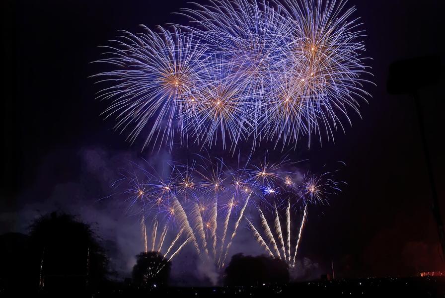 feu d'artifice