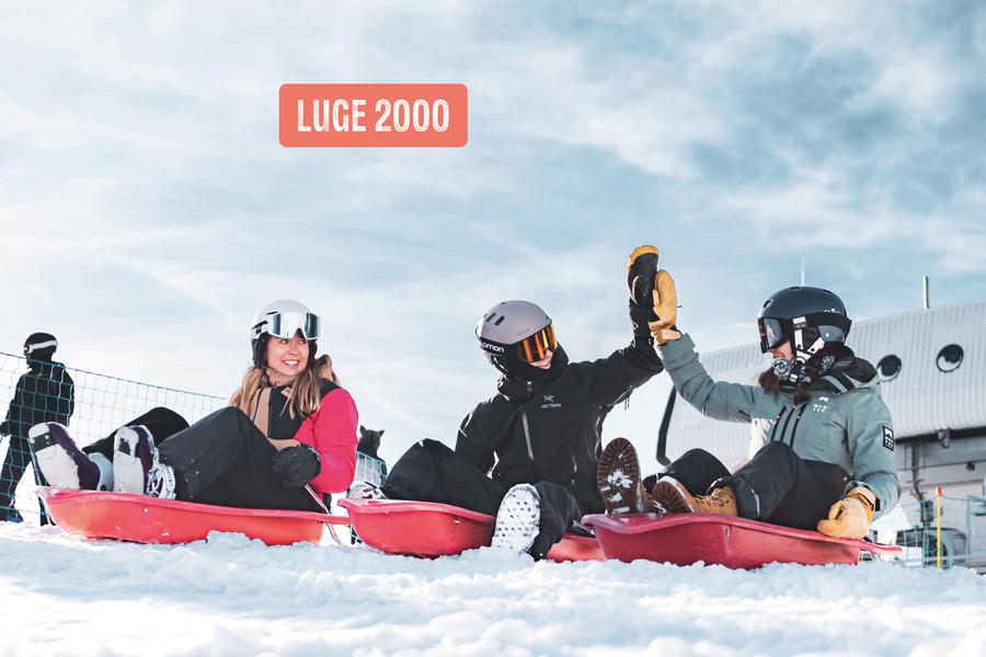 Luge 2000 - La piste de luge à Arc 2000_Les Arcs