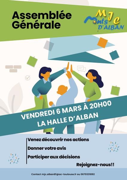 Assemblée générale de la MJC des Monts d'Alban