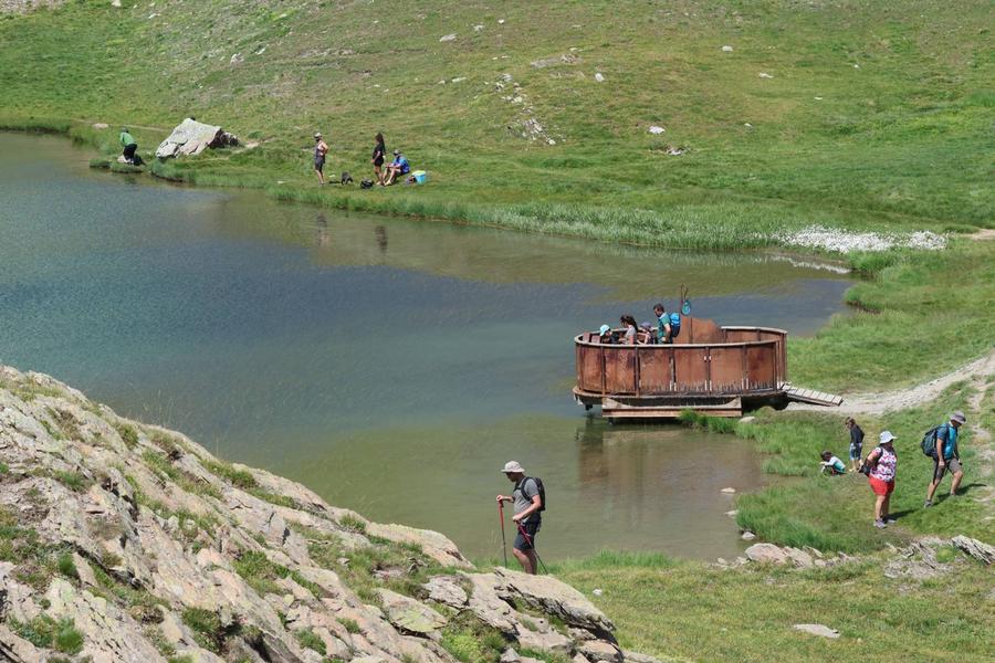 Rdv avec le Parc national des Ecrins : grand lac des Estaris