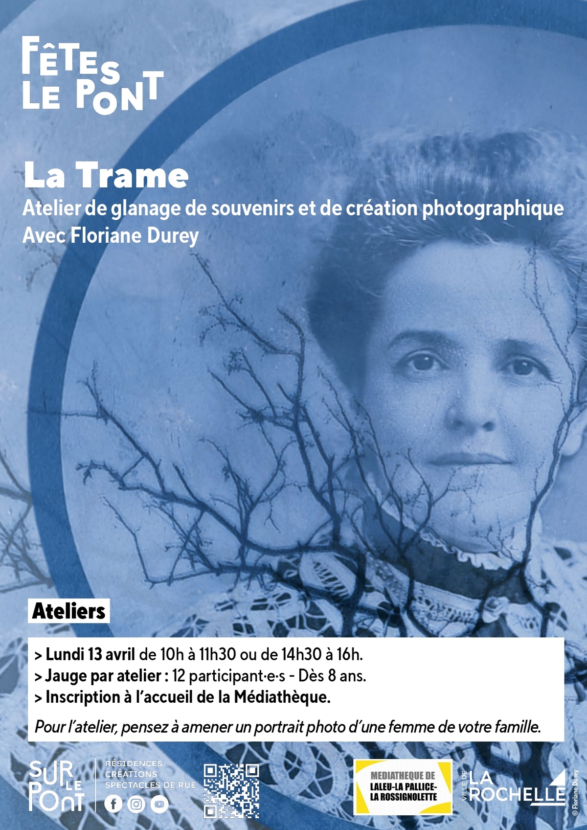 Animation - La Trame - Atelier de glanage de souvenirs et de création photographique avec Floriane Durey