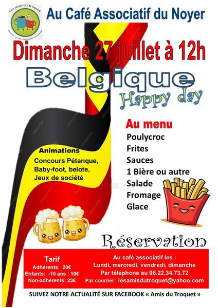 Belgique Happy Day, association les amis du troquet - © Association les amis du troquet Belgique Happy Day, association les amis du troquet - © Association les amis du troquet