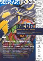 Beer, art & food : visite, menu accord mets et bières et happening artistique_M…