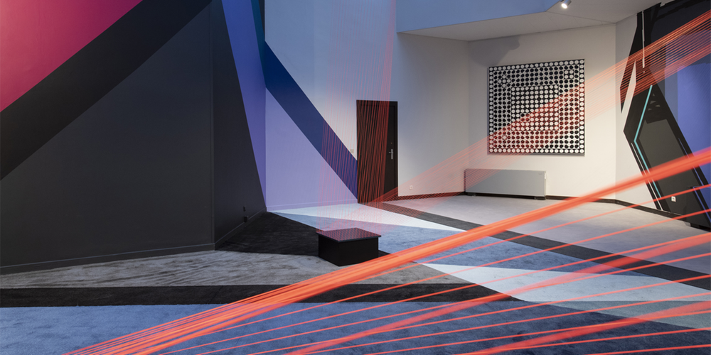 Dialogues avec le losange - Quand l’op art rencontre l’art urbain contemporain_Aix-en-Provence