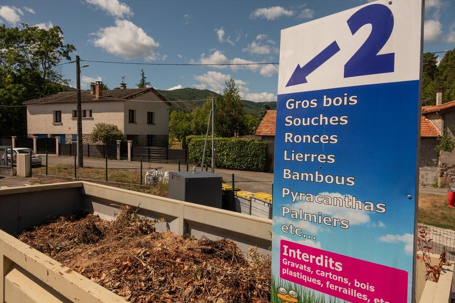 Plateforme d'accueil des végétaux et gravats inertes_Prades