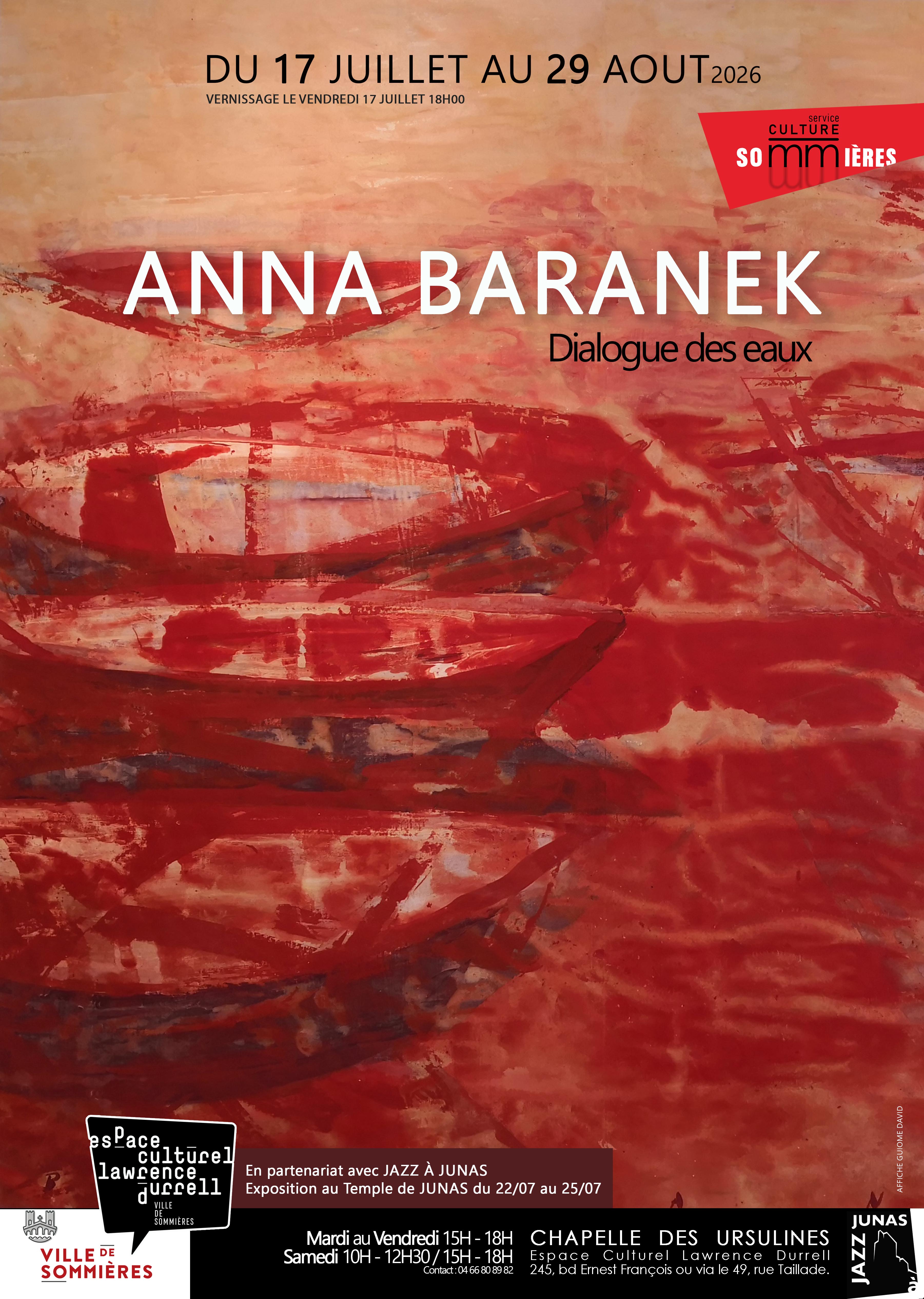 Exposition "Dialogue des eaux" d'Anna Baranek