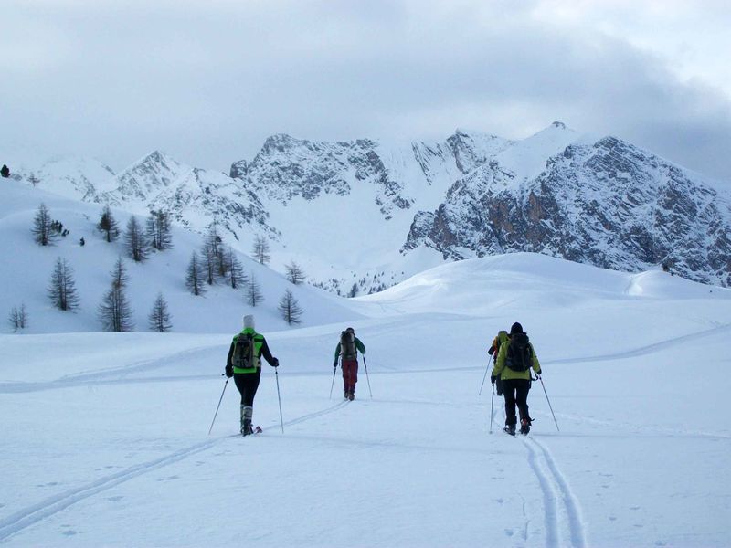 A la découverte du Val de Suze en ski nordique avec Cathy - © Cathy Caudart