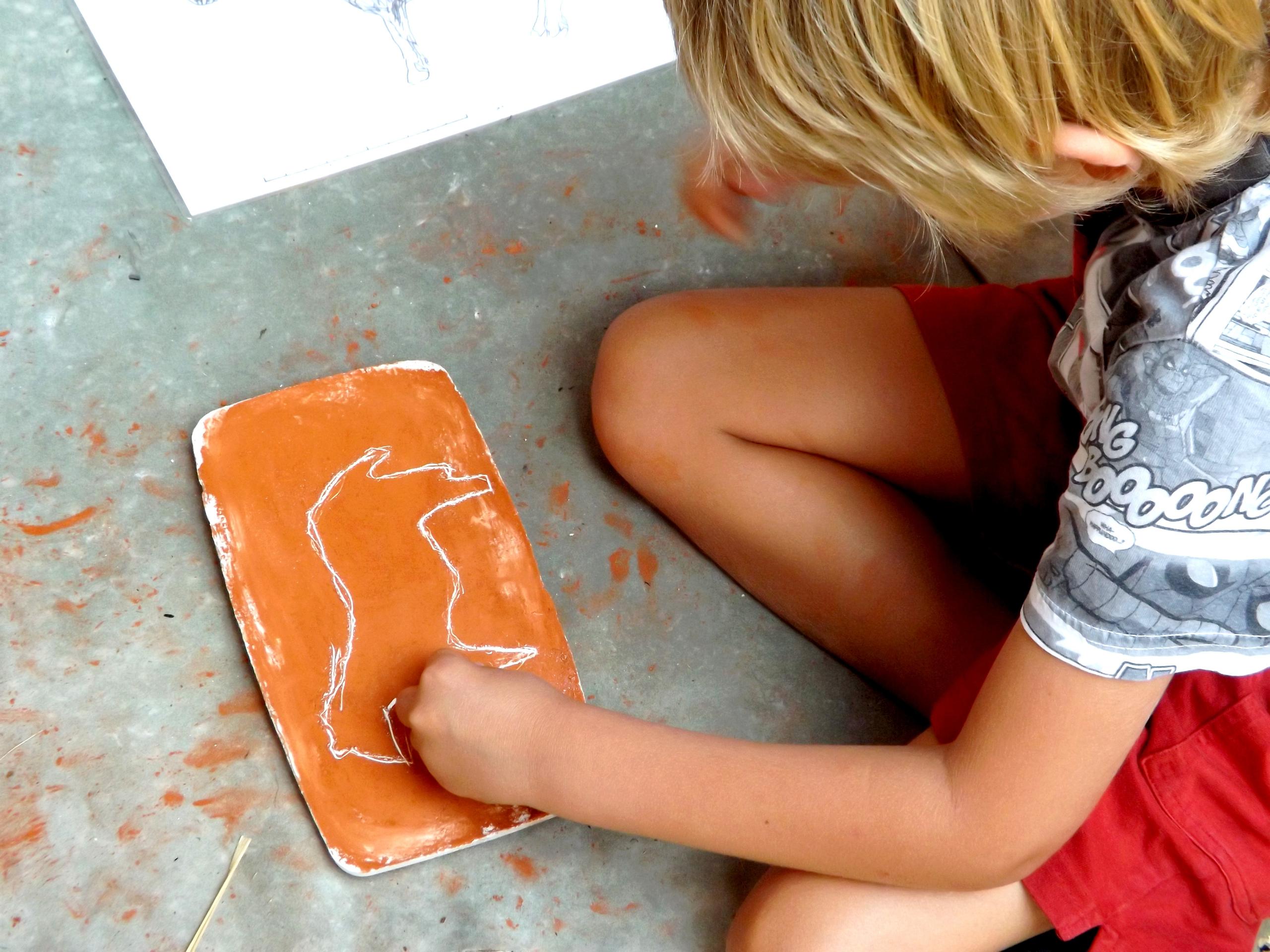 Atelier Préhistoire - Modelage de terre et poterie