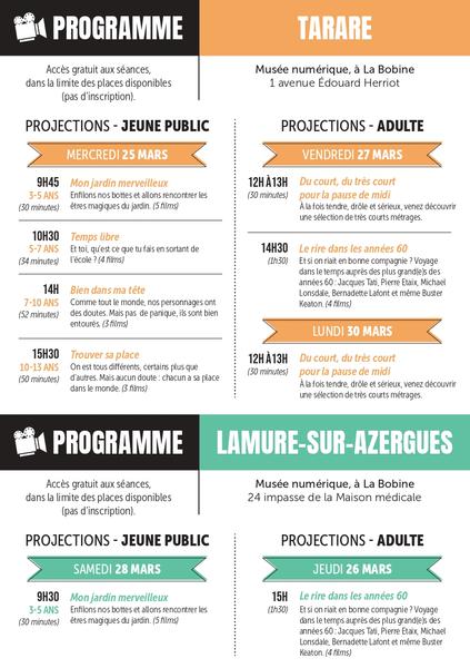 Fête du Court-Métrage - Tarare : Micro-Folie