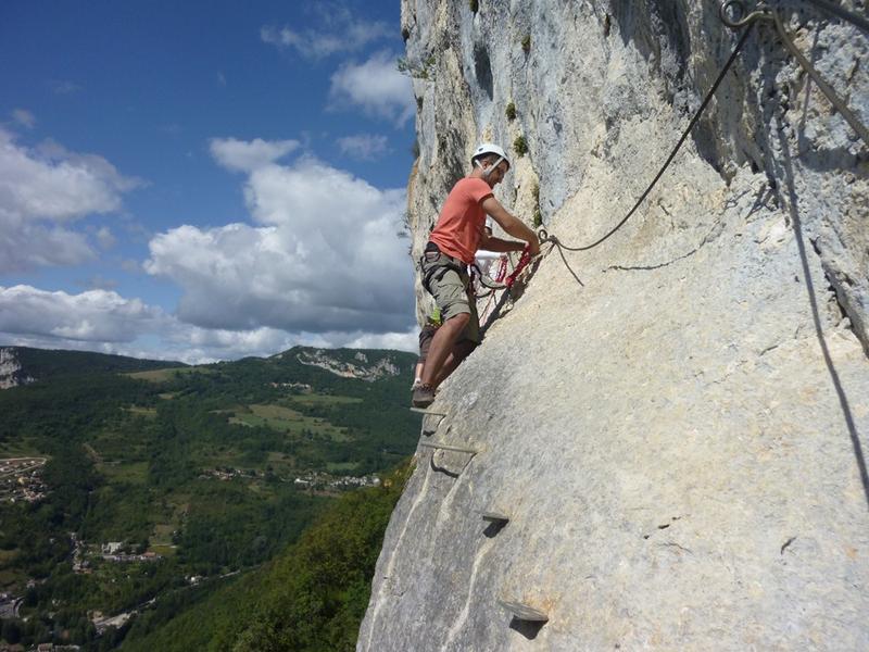 via ferrata de la Guinguette