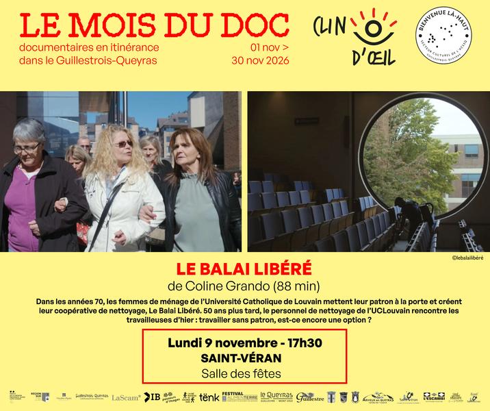 Clin d’œil - Le mois du film documentaire - 'Le balai libéré'