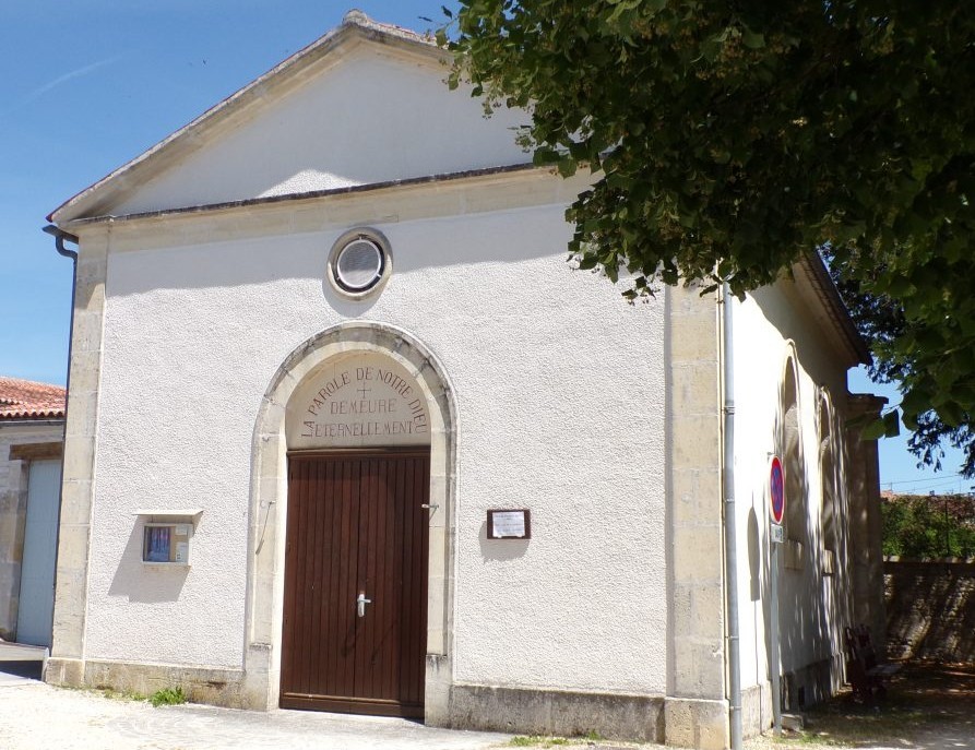 Visite du Temple Protestant de Matha et Conférence 