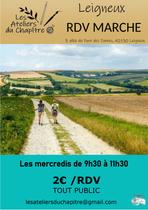 RDV Marche Du 25/9/2024 au 25/6/2025