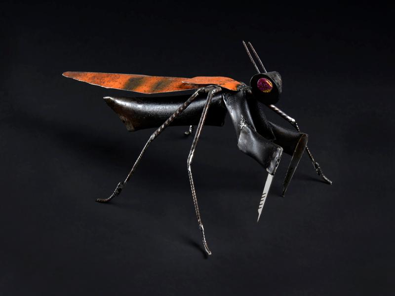 Insecte en métal