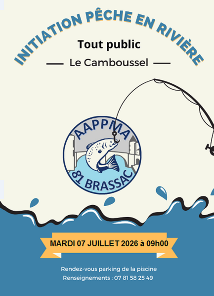 Initiation pêche en rivière