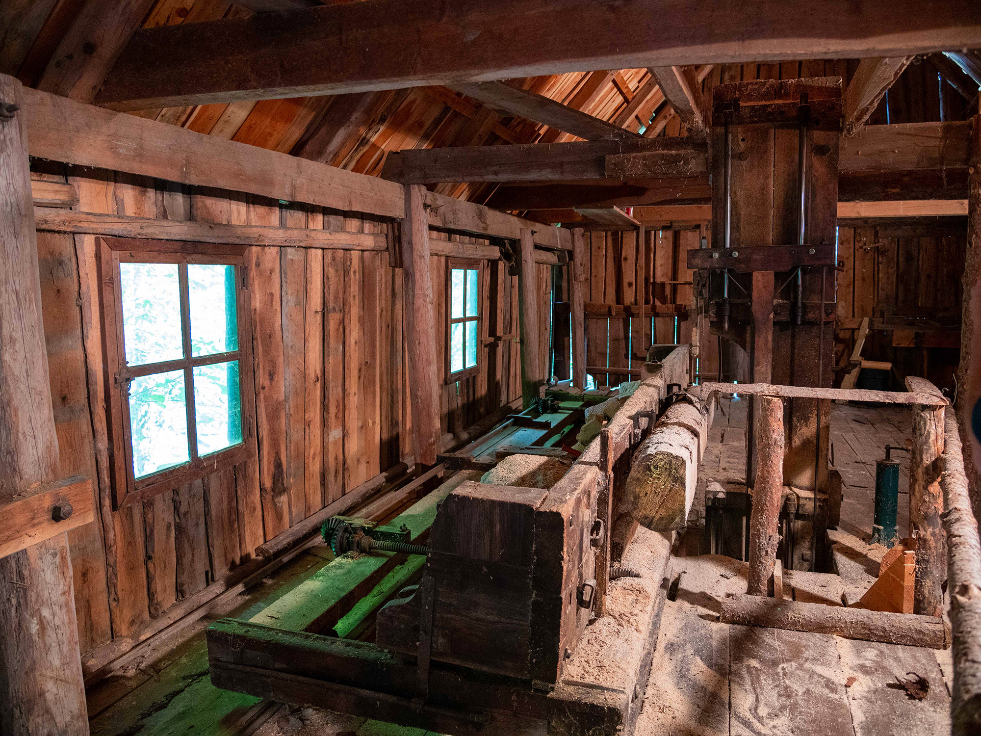 Scierie hydraulique
