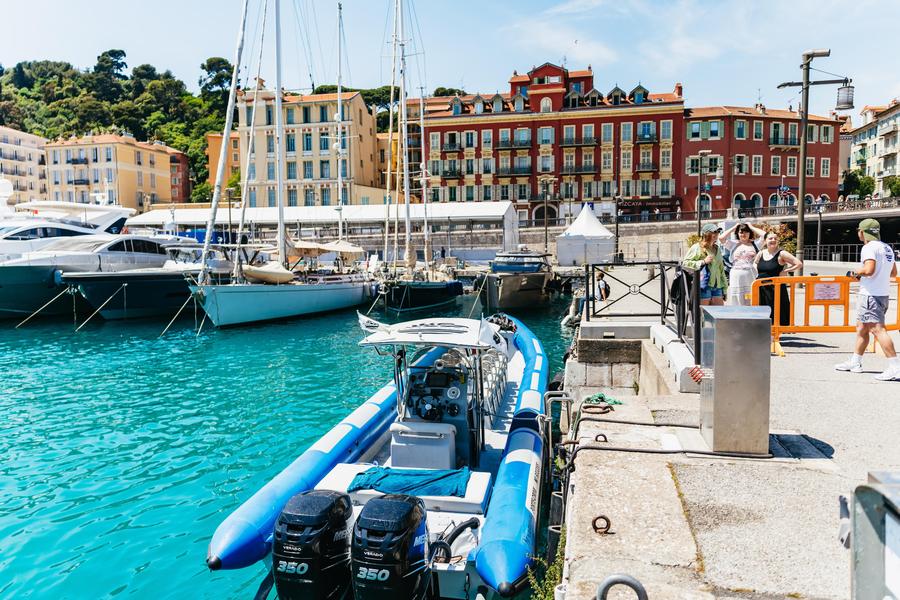 Départ du Port de Nice