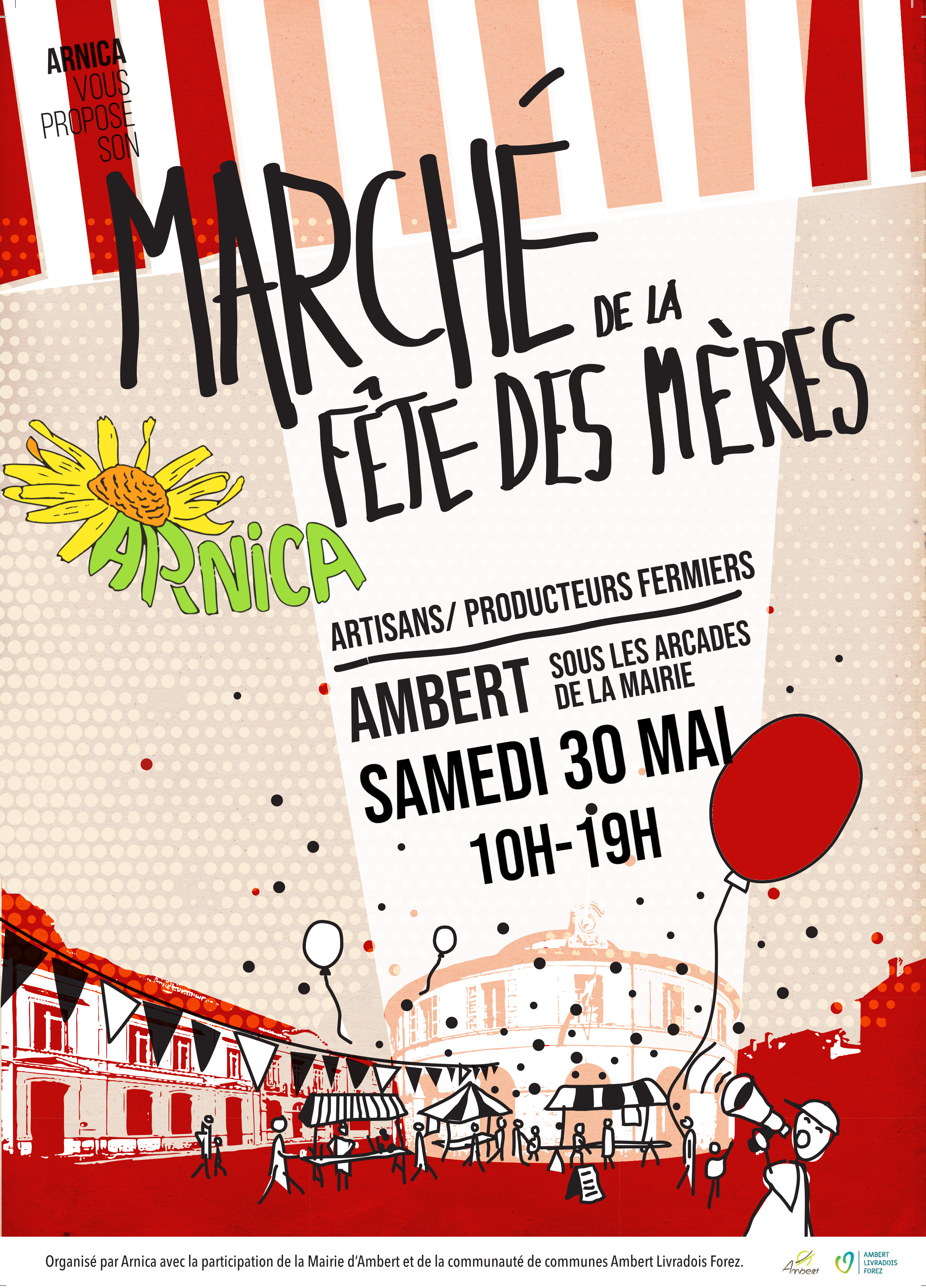 Marché de la fête des mères