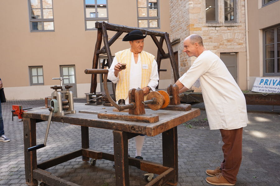 Démonstration avec l'argue