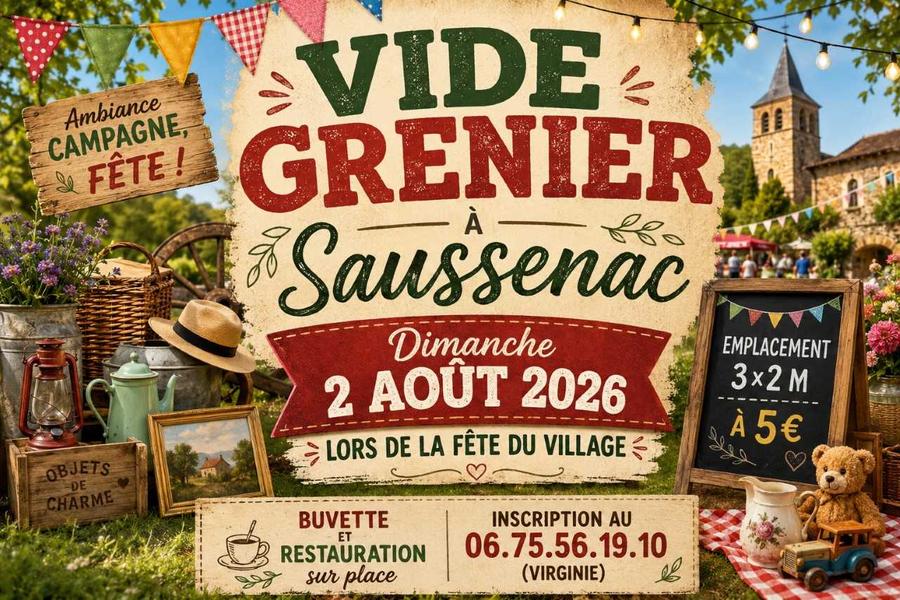 Vide-greniers de Saussenac