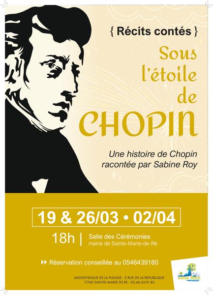 « Sous l’étoile de Chopin » racontée par Sabine Roy