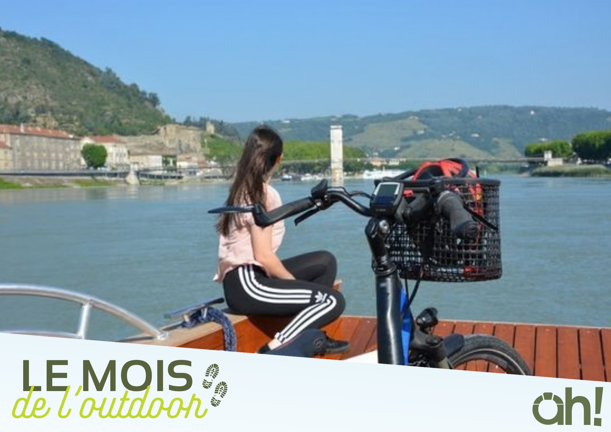 La boucle du Doux en bateau, Cyclo et Train Vapeur - La compagnie des canotiers_Tournon-sur-Rhône