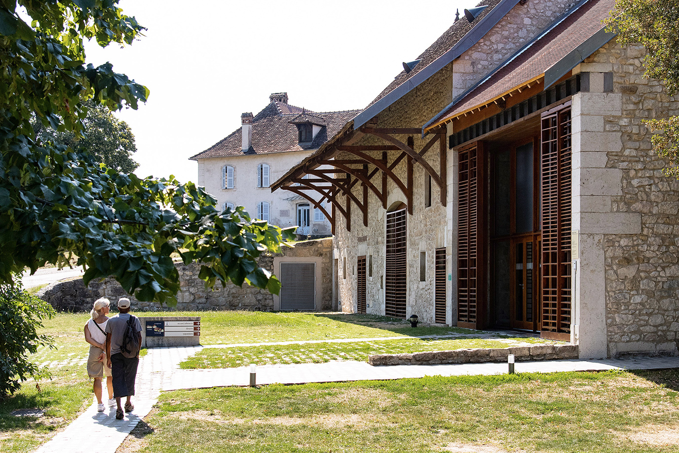 L'extérieur de la Maison d'Izieu