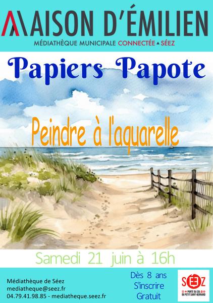 Atelier créatif à la médiathèque