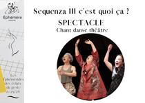 Flyer spectacle sequenza Recto  