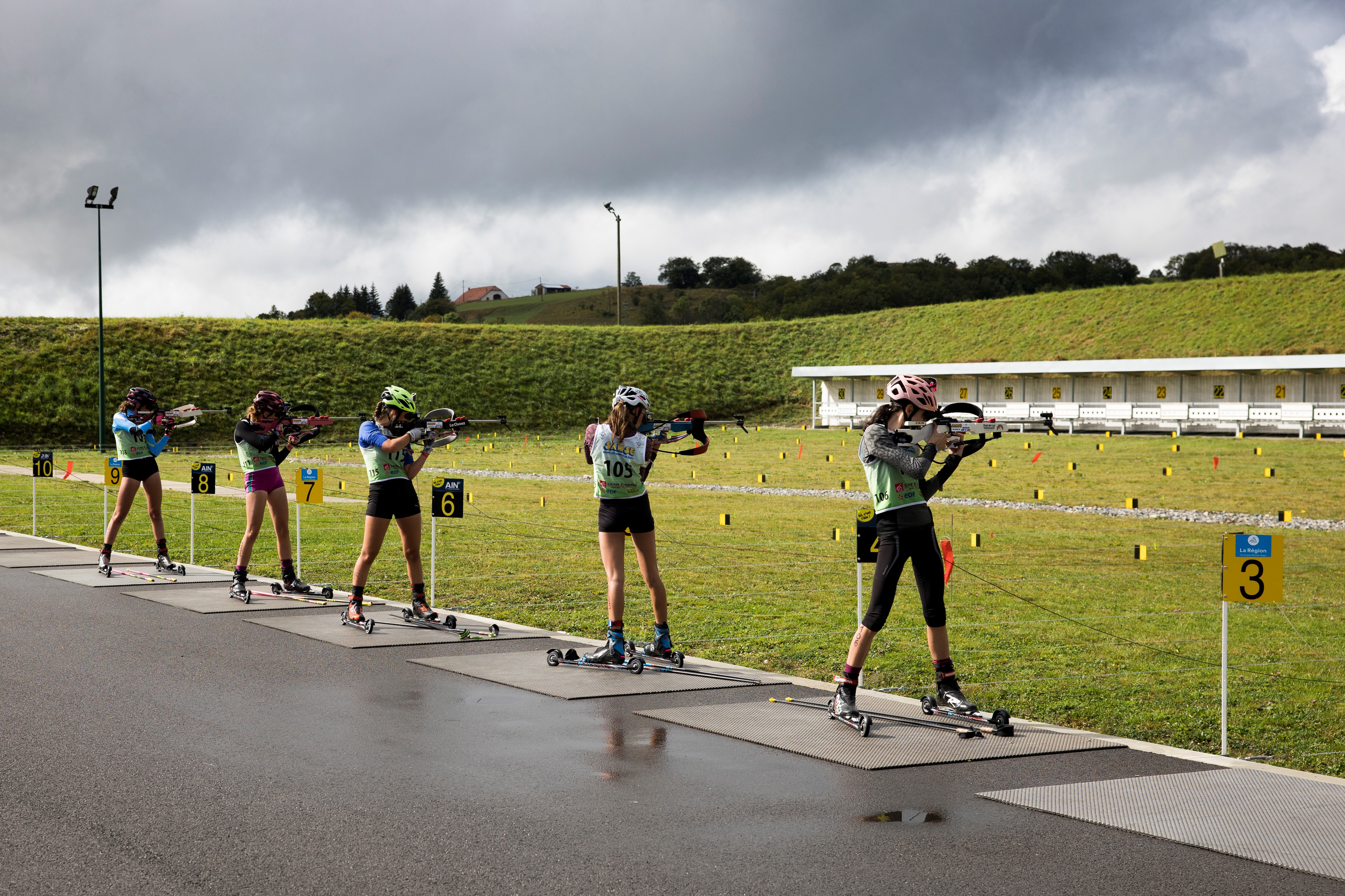 U15 French summer biathlon championship in Les Plans d'Hotonnes