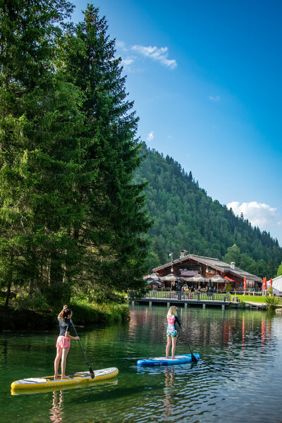 Paddle sur le lac du Pontet