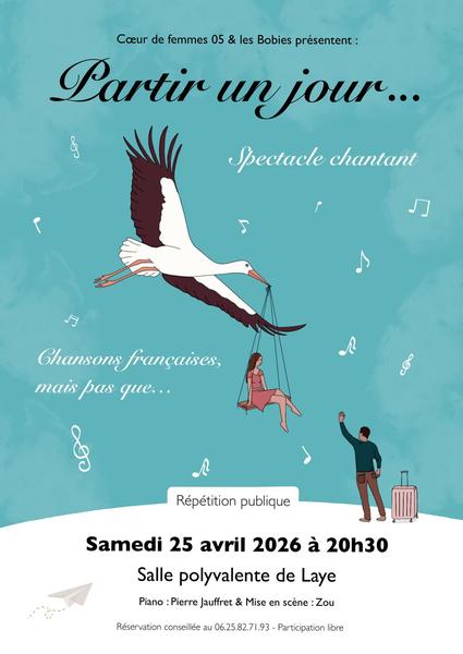 Partir un jour.... spectacle chantant