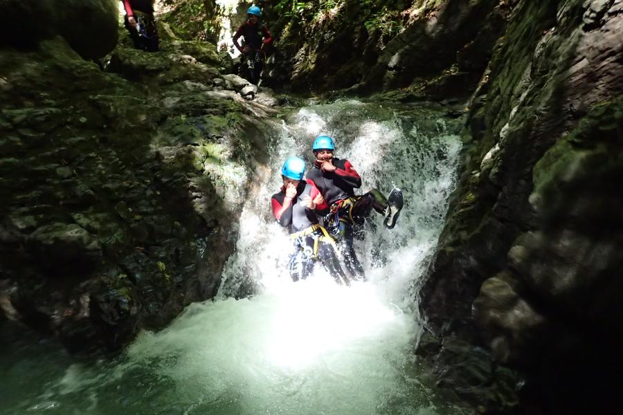 Canyon sensations : parcours 2h30 - Montmin_Faverges-Seythenex