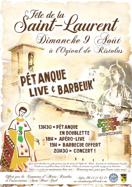 Fête de la Saint Laurent à Ristolas