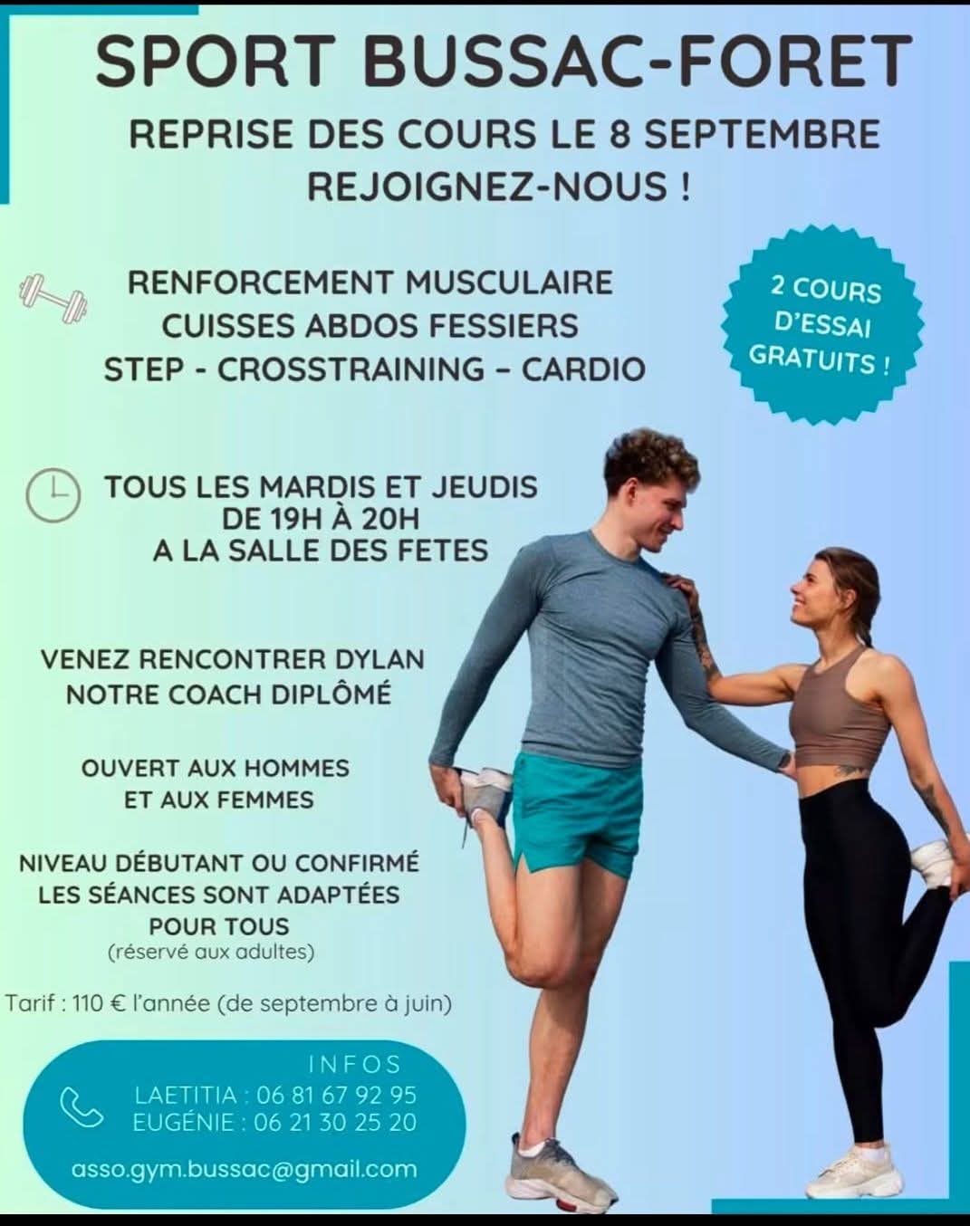 Club Gym Bussac Forêt