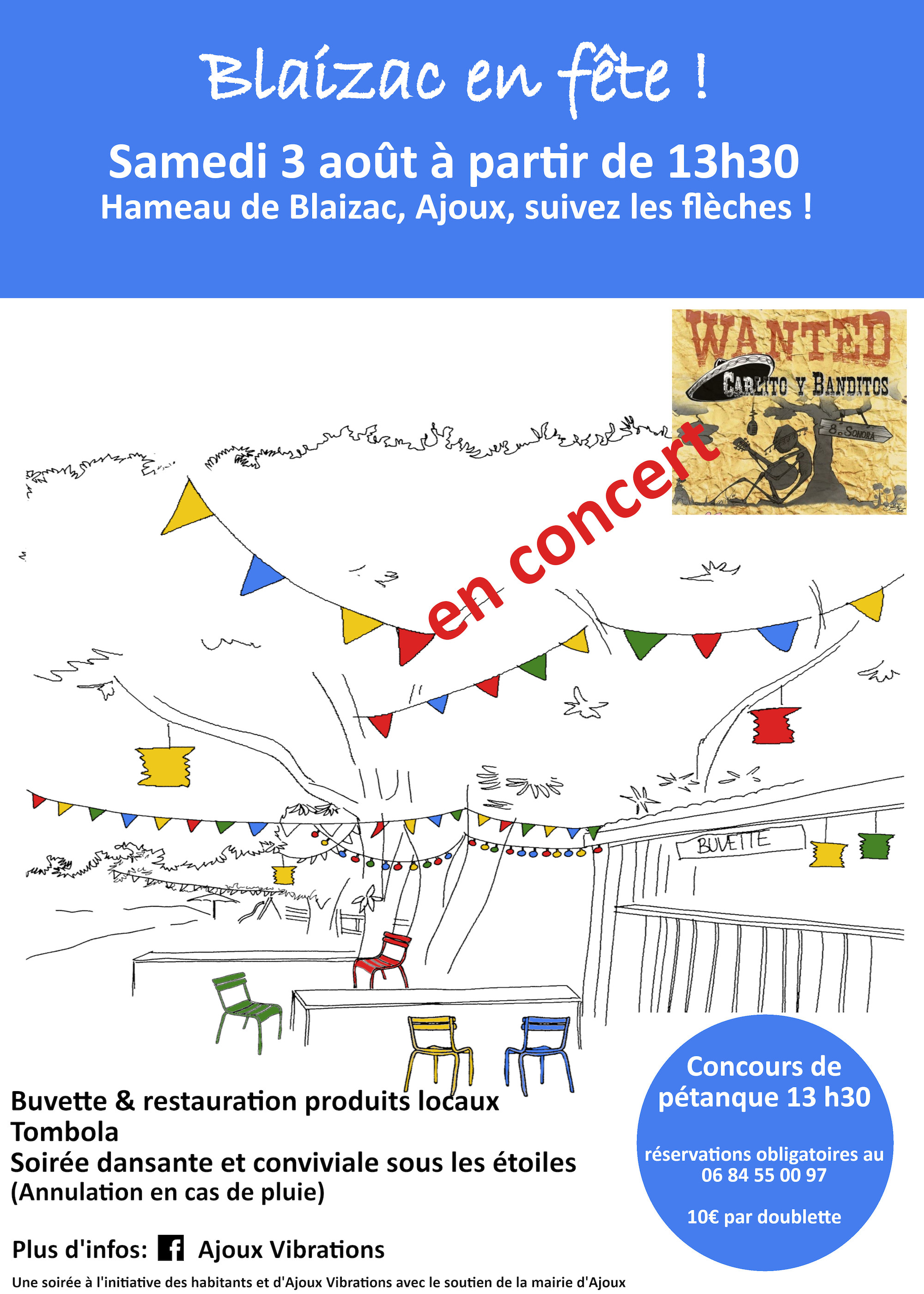 Events…Put it in your diary : Blaizac en fête !