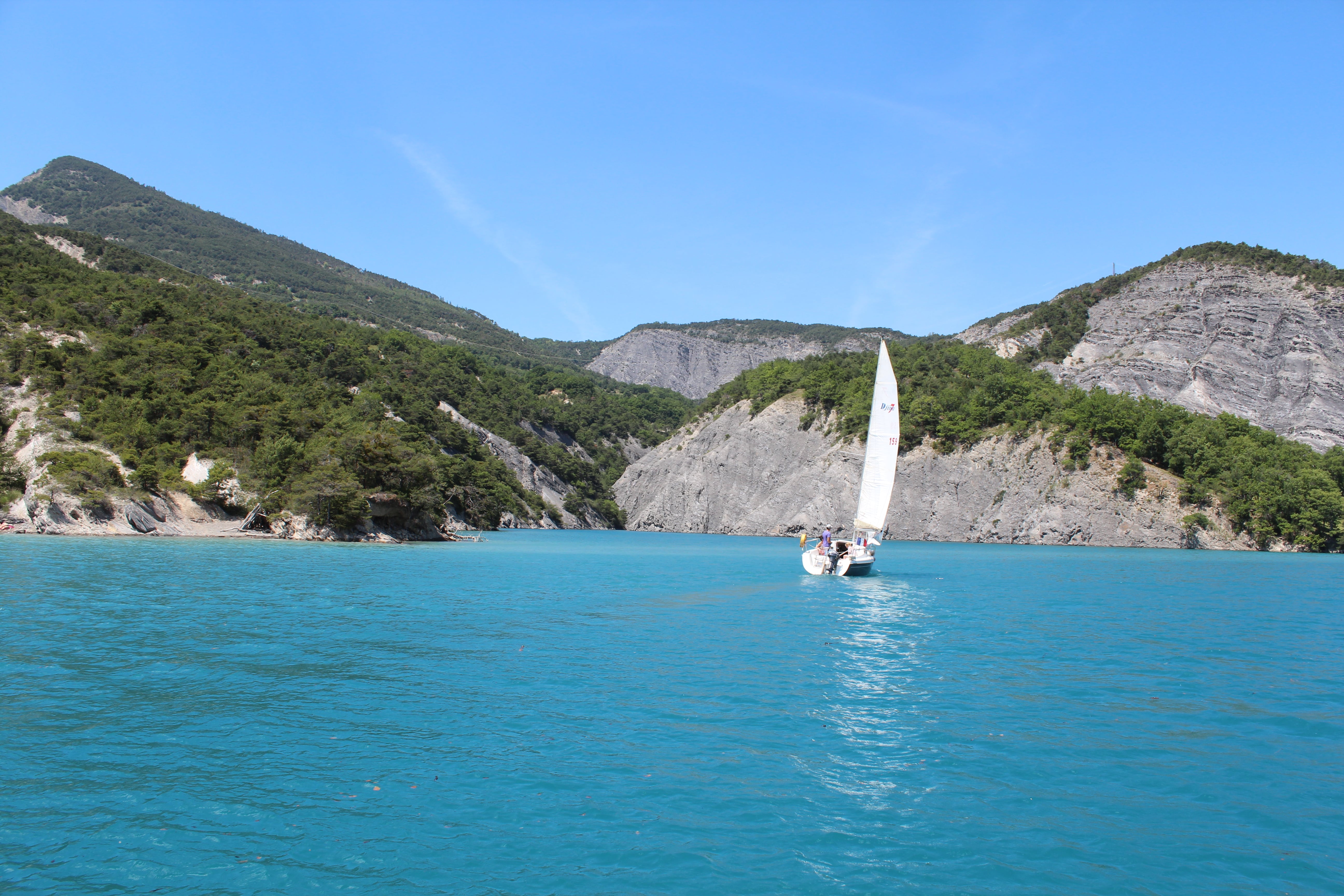 Serre-Ponçon à la voile