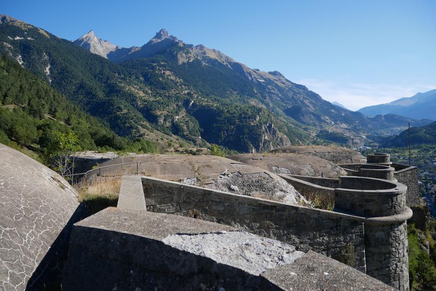 Le fort du Replaton à Modane