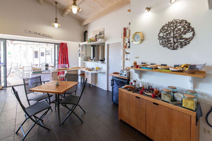 Espace petit-déjeuner