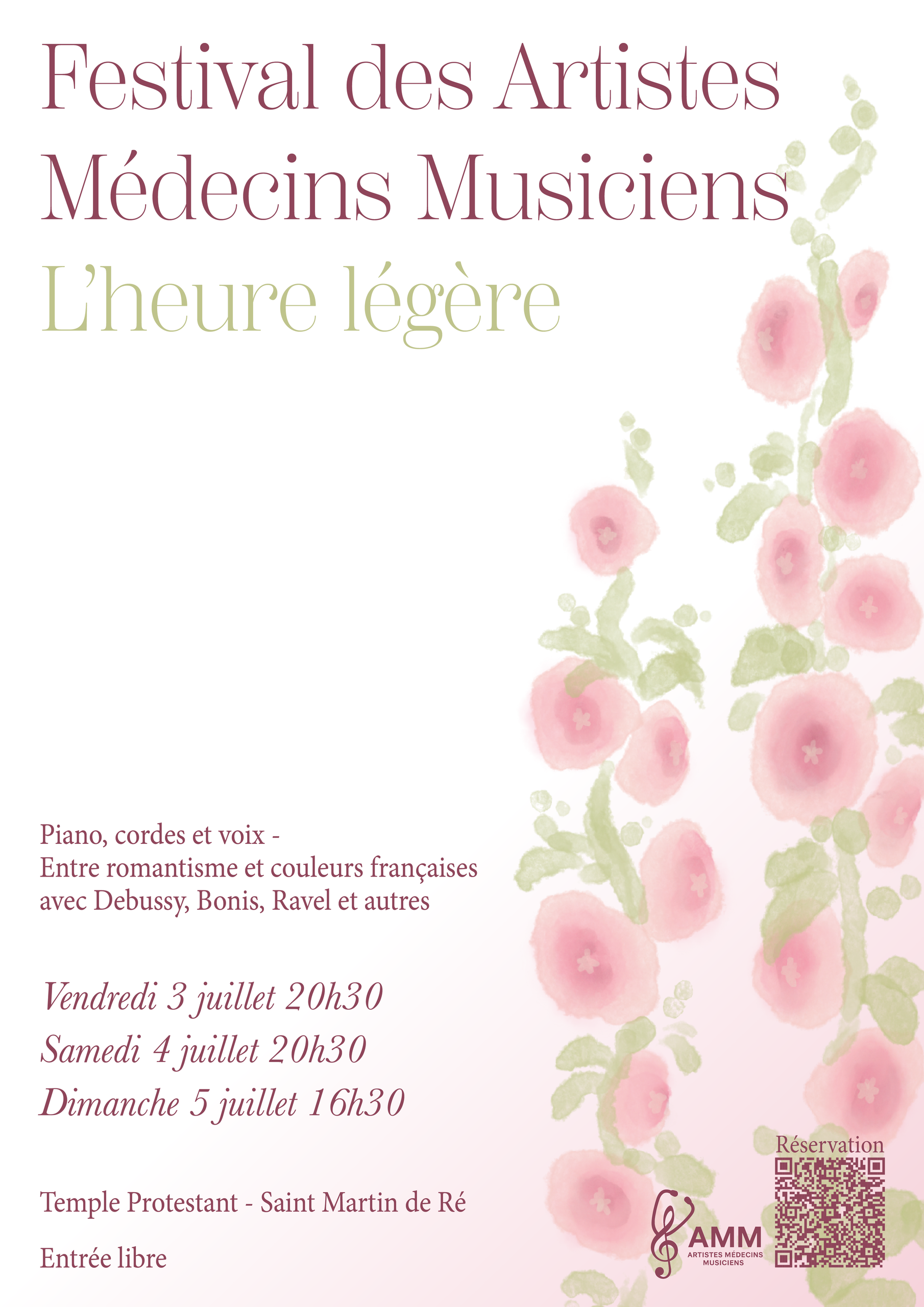 Festival des Artistes Musiciens Médecins - L'heure légère