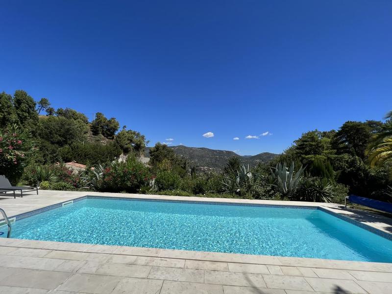 Villa Palmeraie Nice® -Piscine-Aspremont-Gîtes de France des Alpes-Maritimes