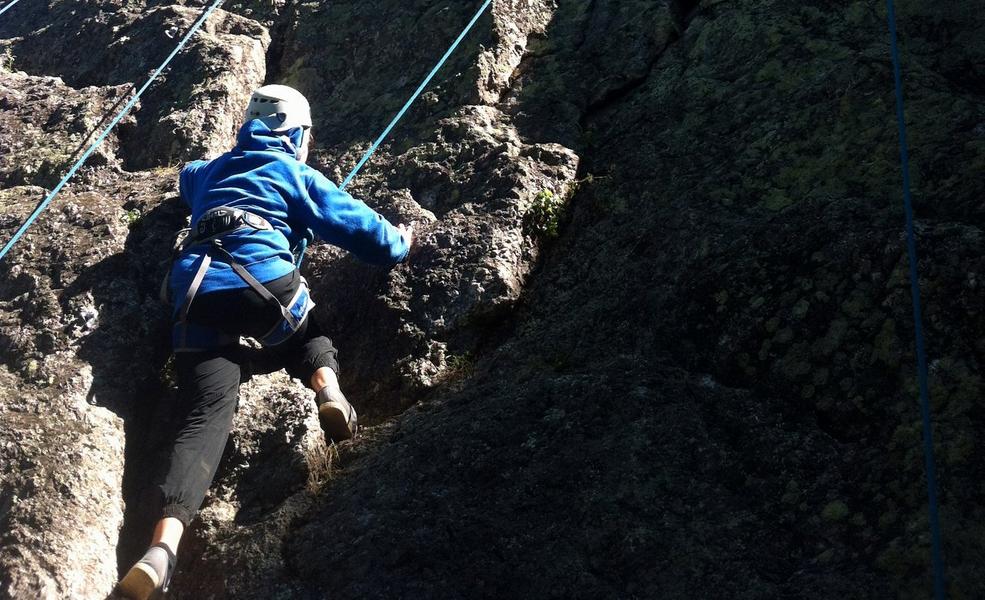 Escalade à la roche de Narse
