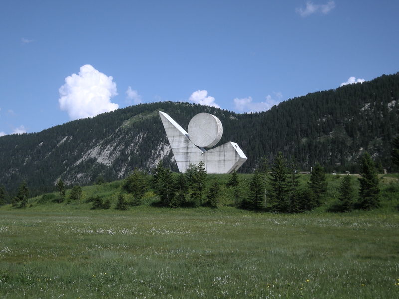 Le monument des Glières