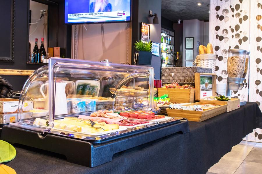 petit dejeuner en buffet