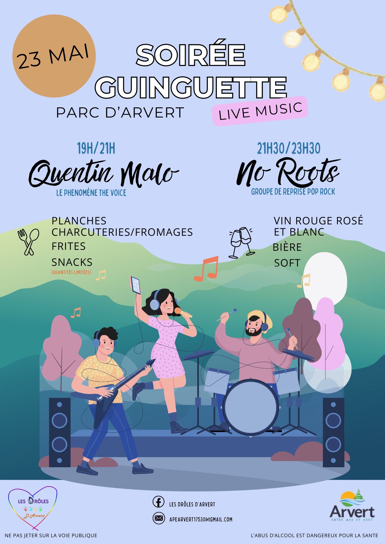 Soirée Guinguette de l'APE d'Arvert