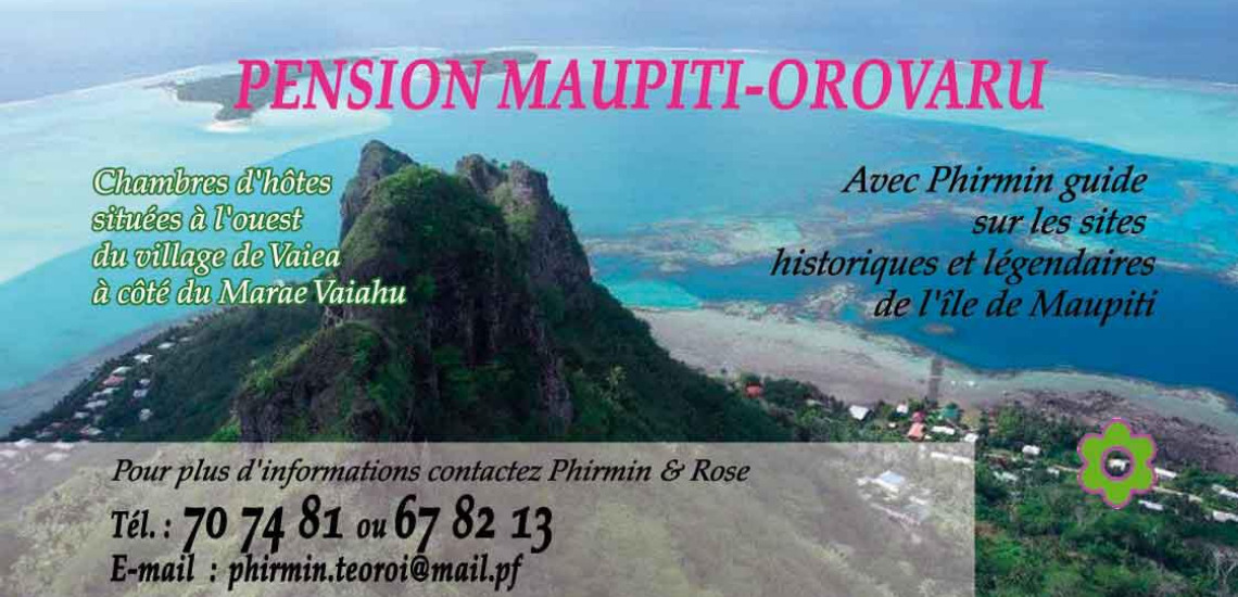 Pension Maupiti Orovaru