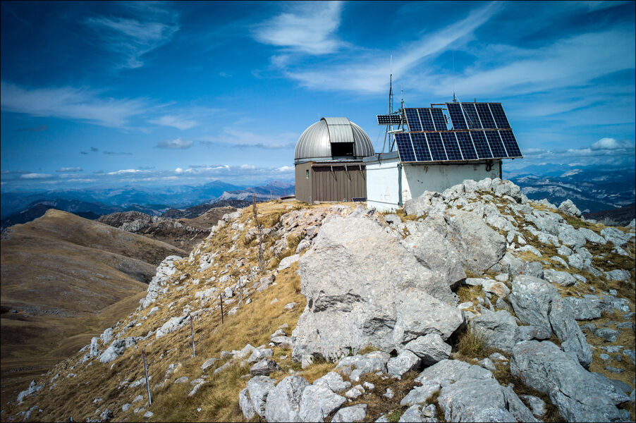 Observatoire et refuge du Mont Chiran